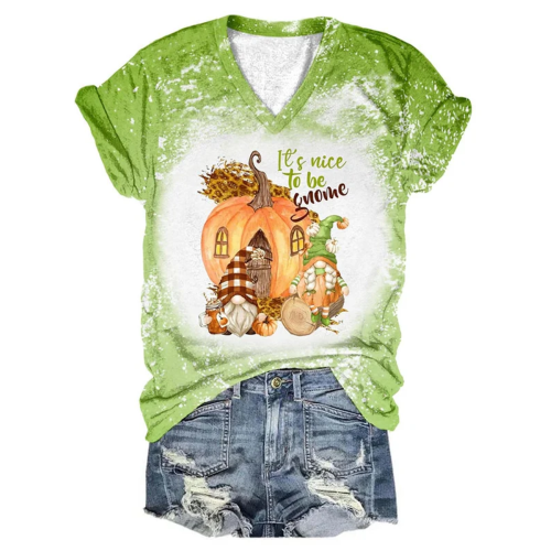 Women's Casual Printed Short Sleeve T-Shirt