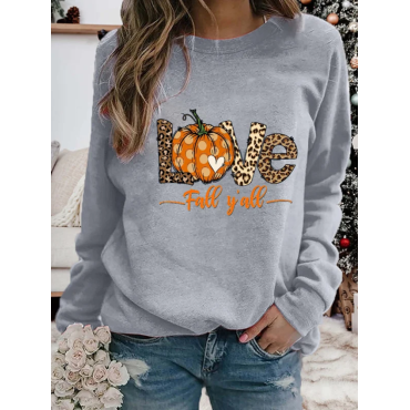 Women's IT'S FALL Y'ALL Print Sweatshirt