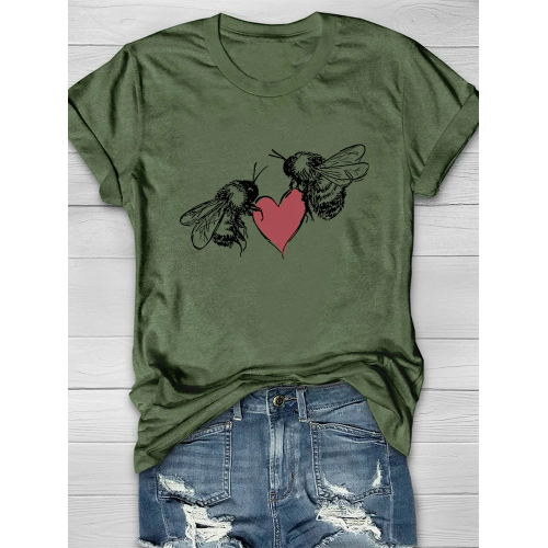 Eagerlys LOVE BEES T-shirt