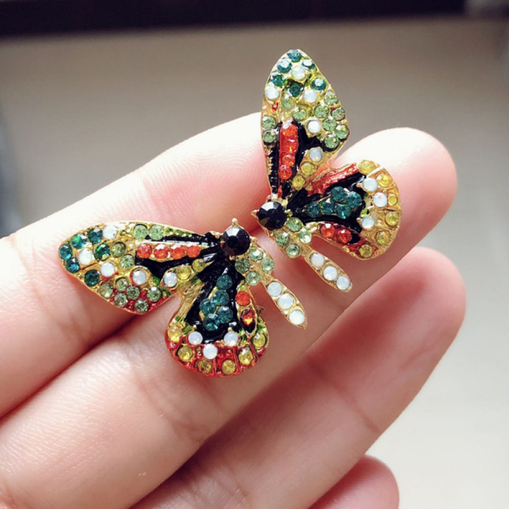Fashion Colorful Butterfly Earrings