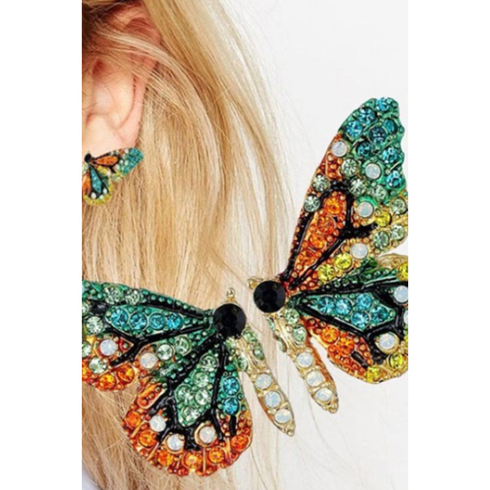 Fashion Colorful Butterfly Earrings