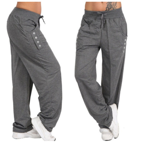 Fitness Running Training Yoga Long Sweat Pants